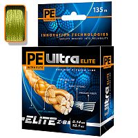 Плетеный шнур PE ULTRA ELITE Z-8 0,14mm 135m
