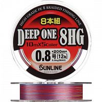Шнур SUNLINE Deep One 8HG 200м #3.0 50lb