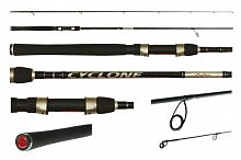 Спиннинг Aiko Cyclone CYC 240M  240cm, тест 6-25g, 10-20lb, fast, EVA, SiC, Im7, вес 167g