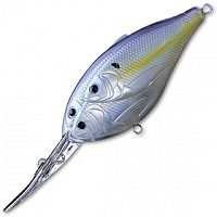 Воблер LiveTarget MAGNUM SHAD Juv. BB (DD crankbait) 80мм, 28г, плав., 5м, ghost/pearlescent shad TD