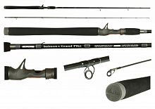 Спиннинг Aiko Salmon & Grand Pike SGP 250НC  250cm, тест 15-52g, 12-25lb, fast, EVA, Fuji, Kigan, Im