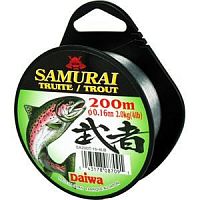 Леска DAIWA "Samurai Trout" 0,18мм 500м (светло-серая)