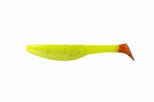 Приманка съедобная ALLVEGA "Belly Dance Shad" 7см 3,5г (7шт.) цвет lemon back silver flake RT