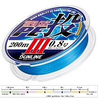 Шнур SUNLINE SUPER CAST PE NAGEⅢ 200mHG #3