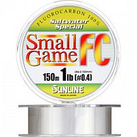 Флуорокарбон SUNLINE SWS Small Game FC 150м #0.7 2.5lb
