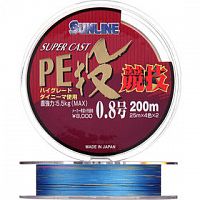 Шнур SUNLINE Super Cast PE Nage Kyogi 250м #0.6 9,8lb