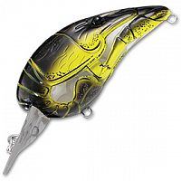 Воблер LiveTarget CRAWFISH (classic crankbait) 52мм, 11г, плав., 1,8-2,5м, brown/chartreuse C52M354