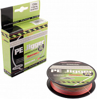 Леска плетеная SWD "PE JIGGER INDICATOR" 0,10 130м multicolor (5,90кг)