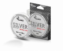 Леска  ALLVEGA  "Silver" 0.22мм (50м) (6,28кг) (серебристая)