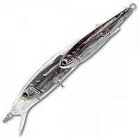 Воблер LiveTarget GLASS MINNOW Juv. BB (jerkbait) 110мм, 14г, сусп., 0,9-1,2м, silver/smoke GFB110S9