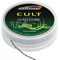 Ледкор Climax CULT Leadcore 10 m, 35 lbs, 15 kg, weed (шт.)