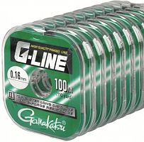 Леска GAMAKATSU "G-Line Topcaster" 0,14мм 100м (2,2кг) (светло-коричн.) (б/инд.упак.)