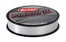 Леска плетеная BERKLEY "NanoFil Clear" 0.11056mm (125m)(5.732kg)(прозрачная) 0,10мм