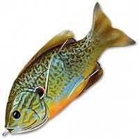 Приманка LiveTarget SUNFISH пустотел. 75мм, 12г, плав., поверхн., natural/blue pumpkinseed SFH75T551