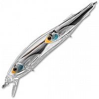 Воблер LiveTarget EMERALD SHINER Juv. BB (jerkbait) 115мм, 18г, сусп., 0,9-1,2м, silver/black EBB115