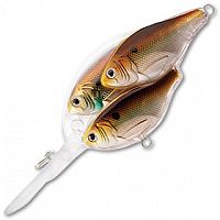 Воблер LiveTarget SHAD Juv. BB (crankbait) 65мм, 18г, плав., 1,8-2,5м, pearl/bronze TSB65M805