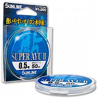 монолеска SUNLINE Super AYU 50м #0.15/0.065mm