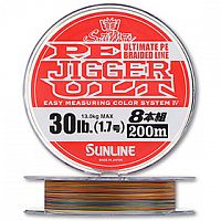 Шнур SUNLINE PE JIGGER ULT(8braid)200M 10LB/#0.6