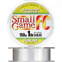 Флуорокарбон SUNLINE SWS Small Game FC 150м #0.6 2lb