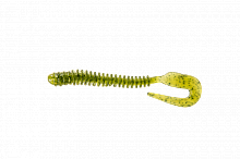 Приманка съедобная ALLVEGA "Monster Worm" 10см 3,3г (6шт.) цвет green pumpkin