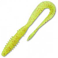 Приманка силиконовая Keitech Mad Wag Mini 3.5" PAL #01 Chartreuse Red Flake