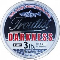 монолеска SUNLINE Troutist Darkness 150M #3.5 16LB