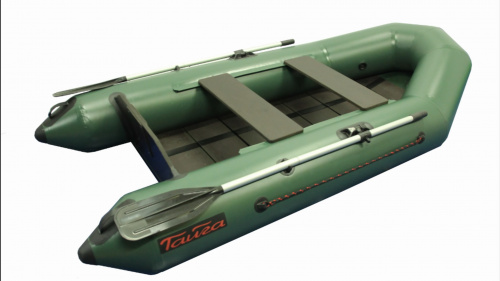 Лодка ПВХ "Тайга-270" (С-Пб) (цвет серый) (New)