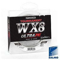 Леска плет. Team Salmo TOURNAMENT Silver Gray WX8 150/017