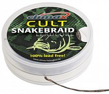 Ледкор без свинца Climax CULT SnakeBraid 40lb 10 m Silt (шт.)