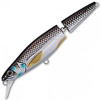 Воблер LiveTarget RAINBOW SMELT составн. 115мм, 18г, плав., 1,8-2,5м, silver/black RSJ115M202