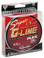 Леска GAMAKATSU "Super G-Line Flex 150" 0,28мм 150м (8,8кг) (светло-серая)
