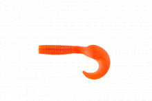 Приманка съедобная ALLVEGA "Flutter Tail Grub" 3,5см 0,6г (15шт.) цвет crazy carrot