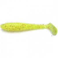 Приманка силиконовая Keitech Swing Impact FAT 4.3" PAL #01 Chartreuse Red Flake