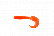 Приманка съедобная ALLVEGA "Flutter Tail Grub" 2,5см 0,5г (20шт.) цвет crazy carrot
