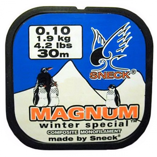 Леска Sneck Magnum Winter Special 0.08 30 м (Франция)