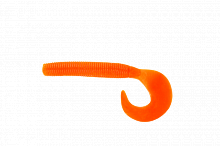 Приманка съедобная ALLVEGA "Cigar Grub" 9,5см 7,5г (5шт.) цвет crazy carrot