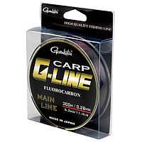 Леска GAMAKATSU "G-LINE Carp FC Dark Brown" 0,38мм 300м (8,9кг) (темно-коричневая)