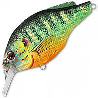 Воблер LiveTarget SUNFISH (flat-side squarebill) Pumpkin seed 60мм, 7г, плав., 0,9-1,2м, natural/mat