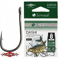 Крючки Mikado-SENSUAL-DAISHI (с ушком) № 10