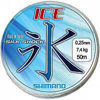Леска Shimano ICE Silk Shock 50 м 0,0,65 кг0,06