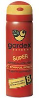 Аэрозоль Gardex Extreme SUPER от комаров, мошек и слепней 80мл