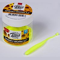 Слаги съедобные искусственные LJ Pro Series SPANKY WORM 3,2in (08.00)/S88 10шт.
