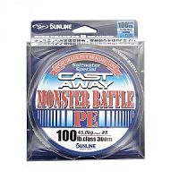Шнур SUNLINE Monster Battle PE 300м #3.0 50lb
