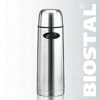 Термос Biostal NВ-750 0,75л (узкое горло, 2 пробки)