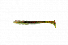 Приманка съедобная ALLVEGA "Skinny Tail" 8,75см 5г (5шт.) цвет natural w/pumpkin back