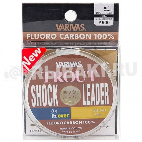 Флюорокарбон Trout Shock Leader Fluoro 0.6 2,5lb