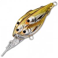 Воблер LiveTarget YEARLING BB (crankbait) 50мм, 11г, плав., 1,8-2,1м, pearl/olive shad YCB50M815