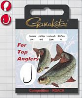 Крючок GAMAKATSU BKS-1010R Roach 22см Comp №18 d поводка 0,10 (10шт.)