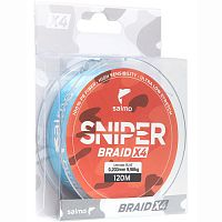 Леска плет. Salmo Sniper BRAID Blue 091/014
