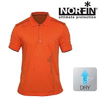 Рубашка поло Norfin ORANGE 01 р.S